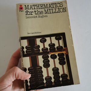 1973 Mathematics for the Million by Lancelot Hogben, Vintage Understanding Maths